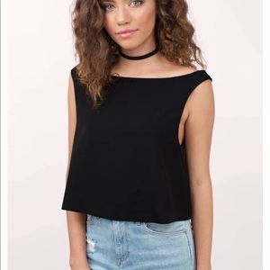 Tobi cropped sleeveless top